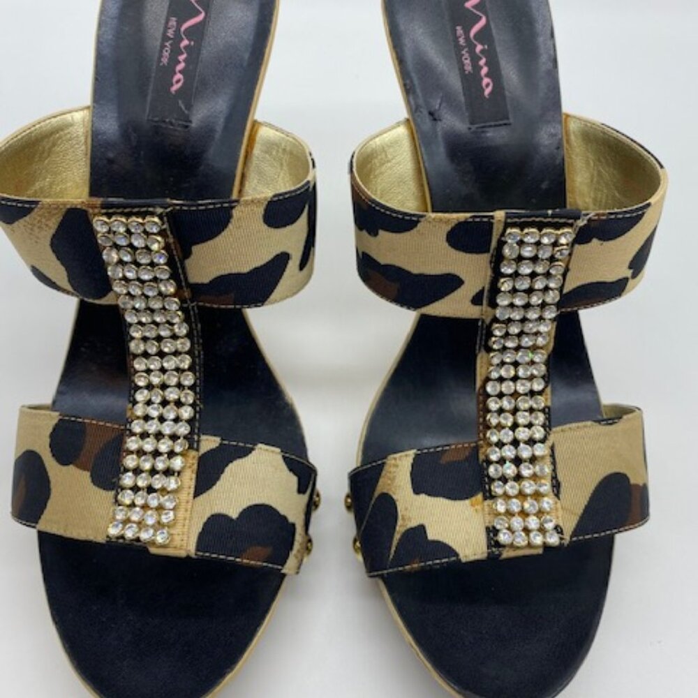 Nina Leopard Heels